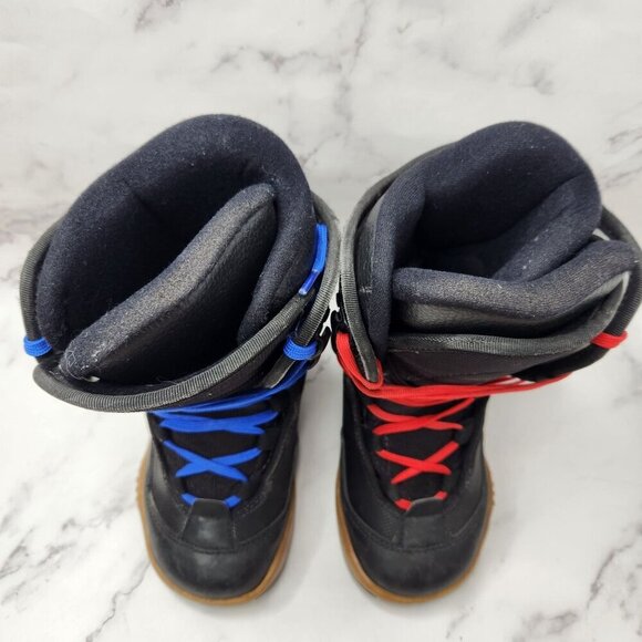 Rossignol Rider Snowboarding Boots Black Colorful Laces Youth Unisex 3.5 - Picture 3 of 9